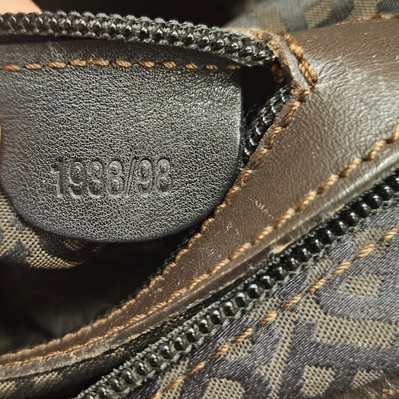 Bally Brown Monogram Canvas Tote - Picture 7 of 7